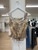Beige kort topp