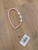 Phone strap, rosa paw