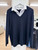 Genser med krage, XL