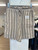 Stripet linshorts S