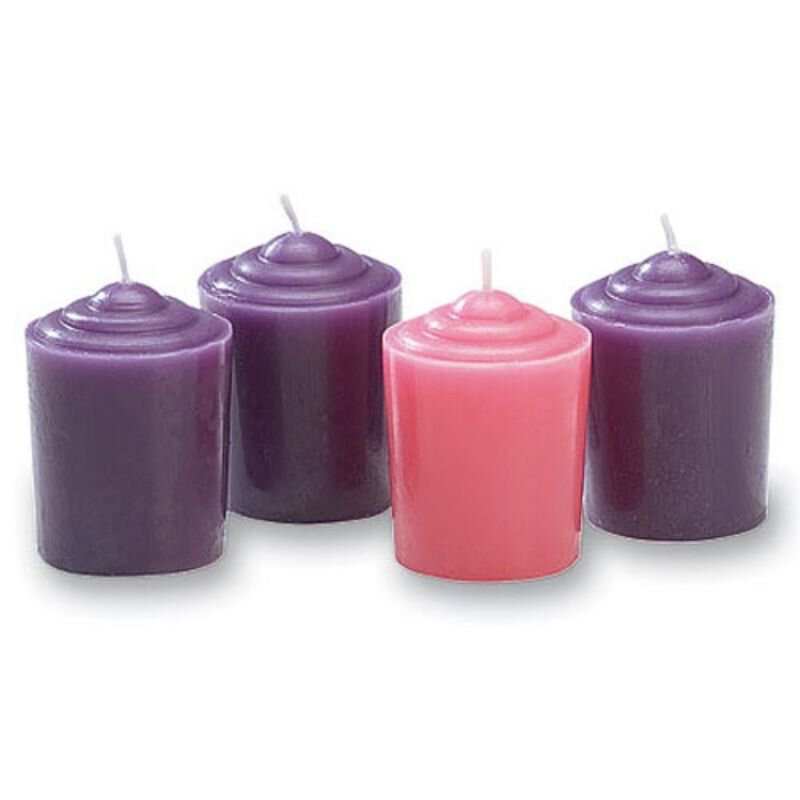 Advent LED Tea Light Candle Set 8 sets/pk Living Grace