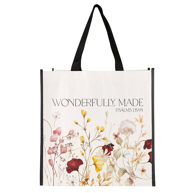 Wonderfully Made Eco Tote Bag - 6/pk - [Consumer]Living Grace