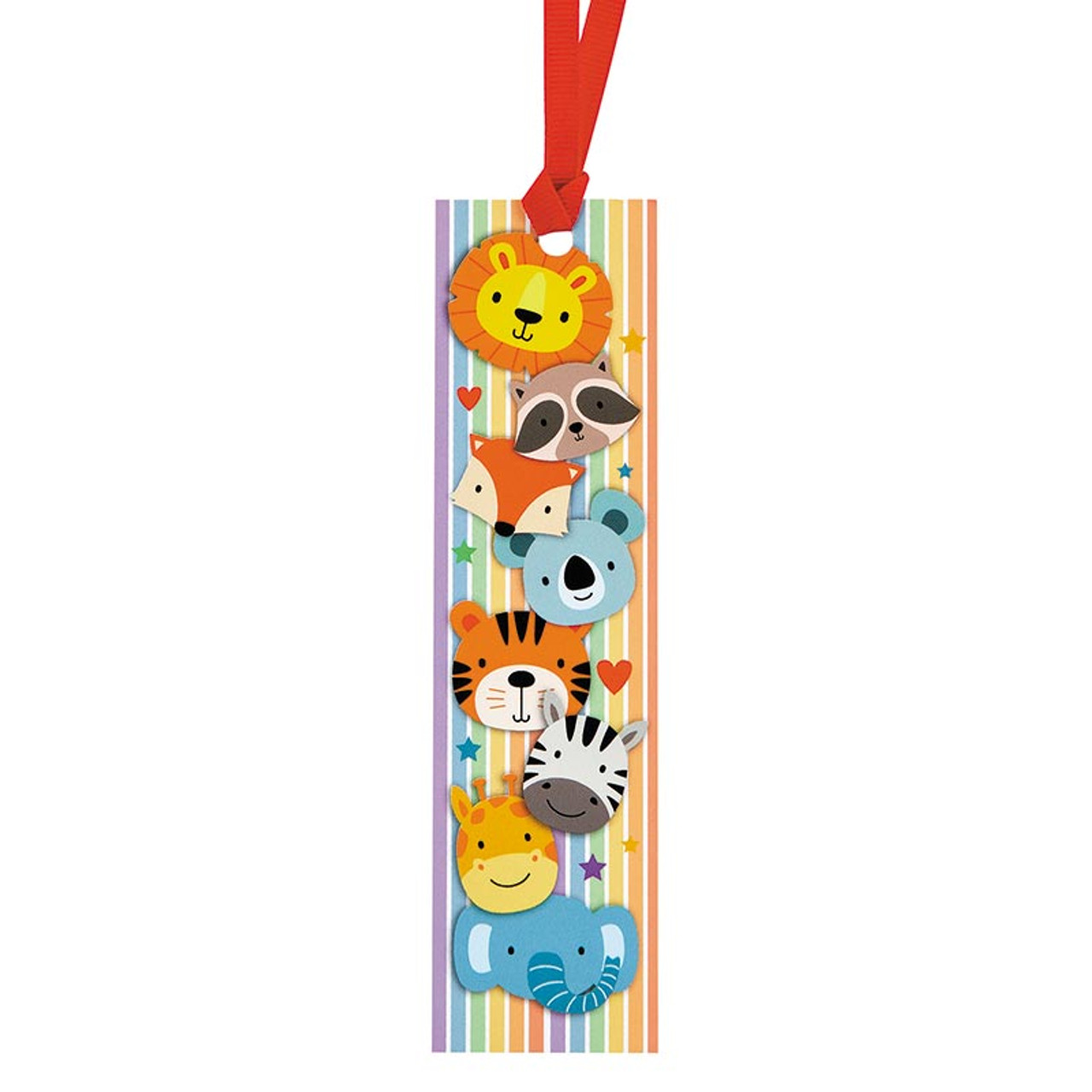 Latin Cross Five Ribbon Bookmark  Latin Cross Ribbon Bookmarks