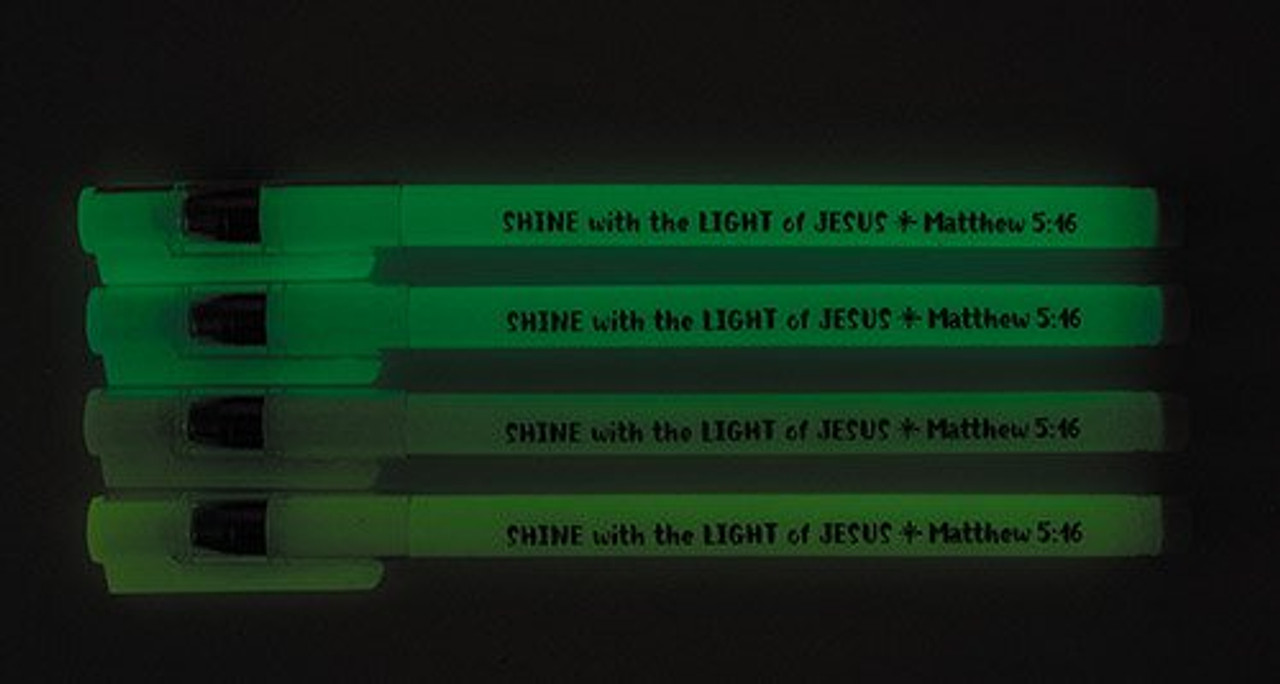 Luminous Light Pen, Pen Shines Dark, Pen Glow Dark