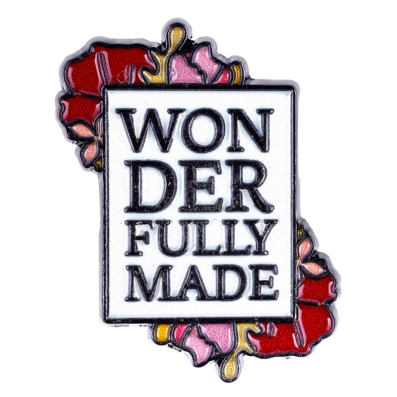 Wonderfully Made Enamel Pin - 12/pk - [Consumer]Living Grace