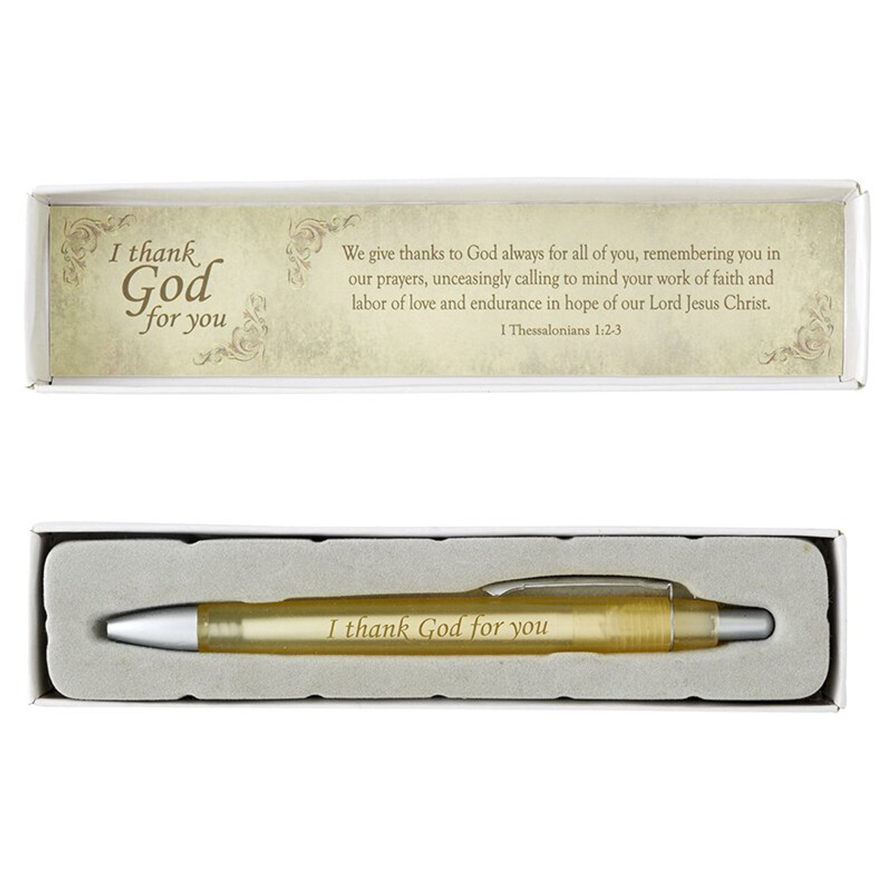 Shine with the Light of Jesus Glow in the Dark Pen Assortment (4 Asst) -  36/pk - Autom