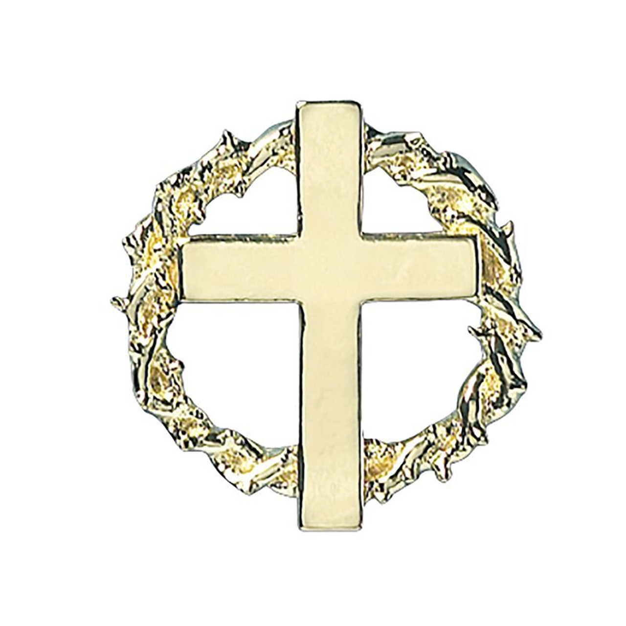 Walk with Me Crown of Thorns Lapel Pin with Card - 24/pk - Living