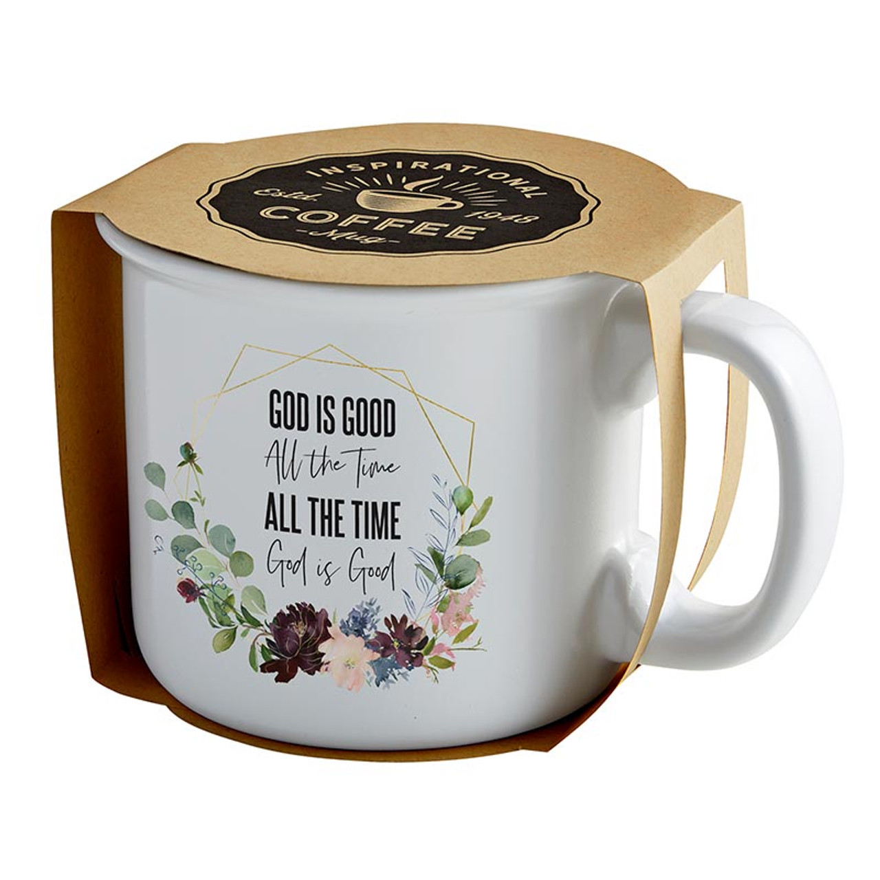 Mug: God is good –