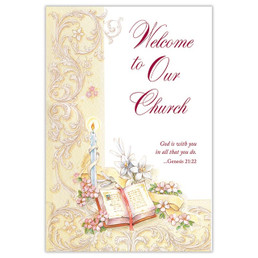 Welcome  to Our Church Card