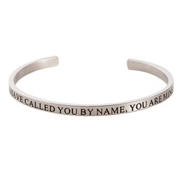 I Have Called You By Name Cuff Bracelet - 8/pk