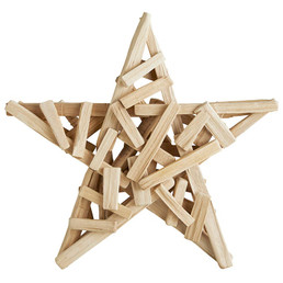 Wooden Star DÃ©cor