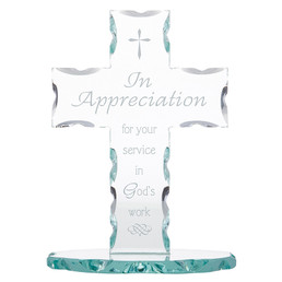 In Appreciation for your Service Standing Cross