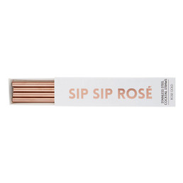 Cocktail Straws - Rose Gold