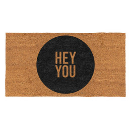 Large Doormat - Hey You