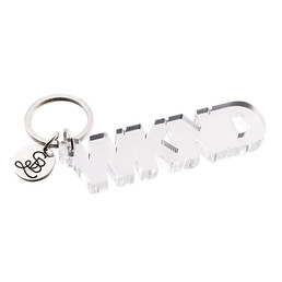 Face To Face Acrylic Word Key Chain - WKND