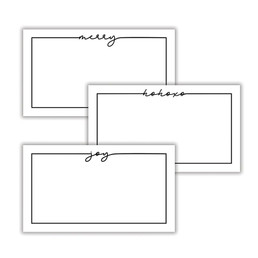 Placecards - Modern - Set of 36