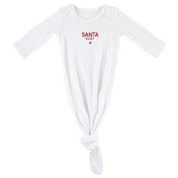 Knotted Gown - Santa Baby, Newborn