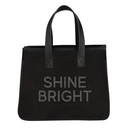 Mini Canvas Tote - Shine Bright