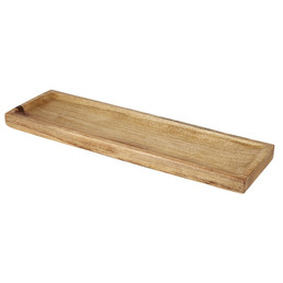 Wooden Rectangular Tray - Long