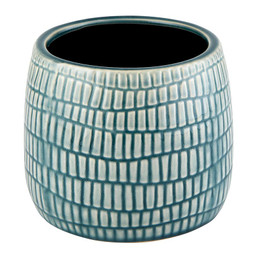 Cream & Gray Planter - Large