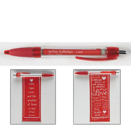 Written Reflections Banner Pen - Love