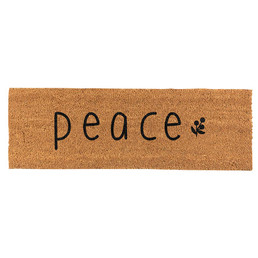 Coir Doormat - Peace