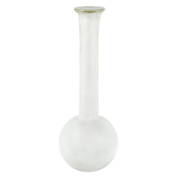 White Glass Vase