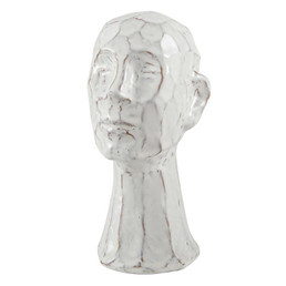 Glazed Face Pot - Medium