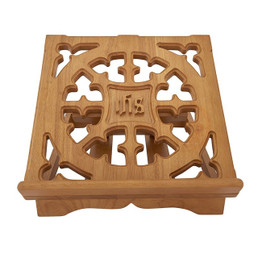 IHS Carved Bible Stand (F3105)