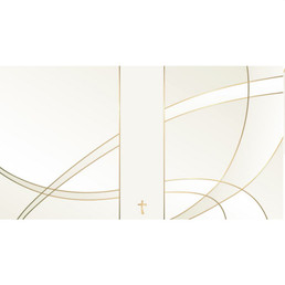 Printed Altar Frontal- WHT