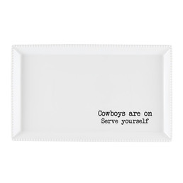 Serving Platter - Cowboys