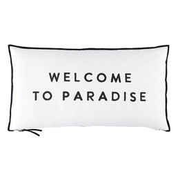 Lumbar Pillow - Welcome to Paradise