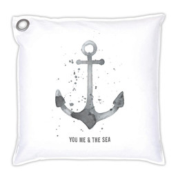 Face to Face Euro Pillow - Anchor