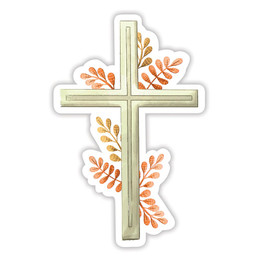 Vinyl Stickers - Cross Design