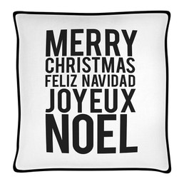 Holiday Throw Pillow - Merry Christmas