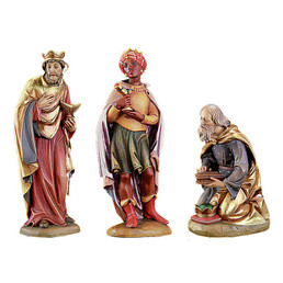 32" Val Gardena Three-Piece Wise Men Set