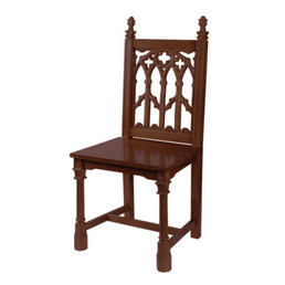 Canterbury Collection Side Chair - Walnut Stain