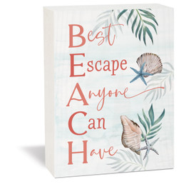Wood Block - Beach