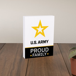 Army Proud Family Word Block