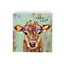 Wood Block - Take Care