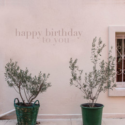 Greeting Card - Birthday - Olive Tree
