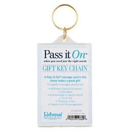 Pass It On Frame Key Chain