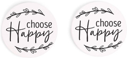 Car Coasters - Choose Happy Car Coasters - Choose Happy