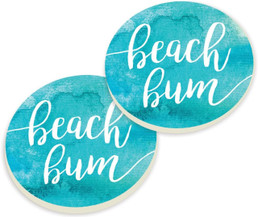 Car Coasters - Beach Bum