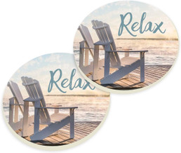 Car Coasters - Relax