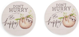 Car Coasters - Don't Hurry Be Happy