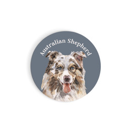 Car Coaster - Australian Shepherd