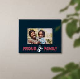 USMC Proud Family Photo Frame
