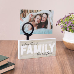 Where There Is Family There Is Love Photo Frame