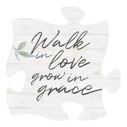Puzzle Piece Walk in Love Grow